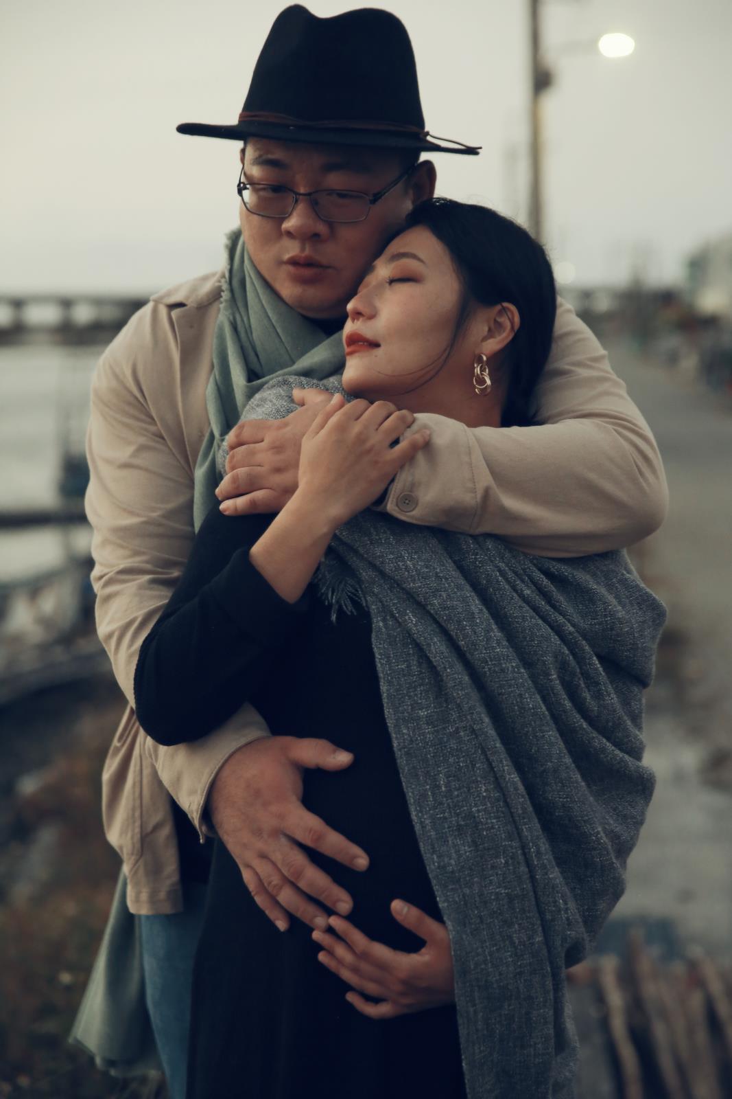 伴侶戶外孕婦寫真